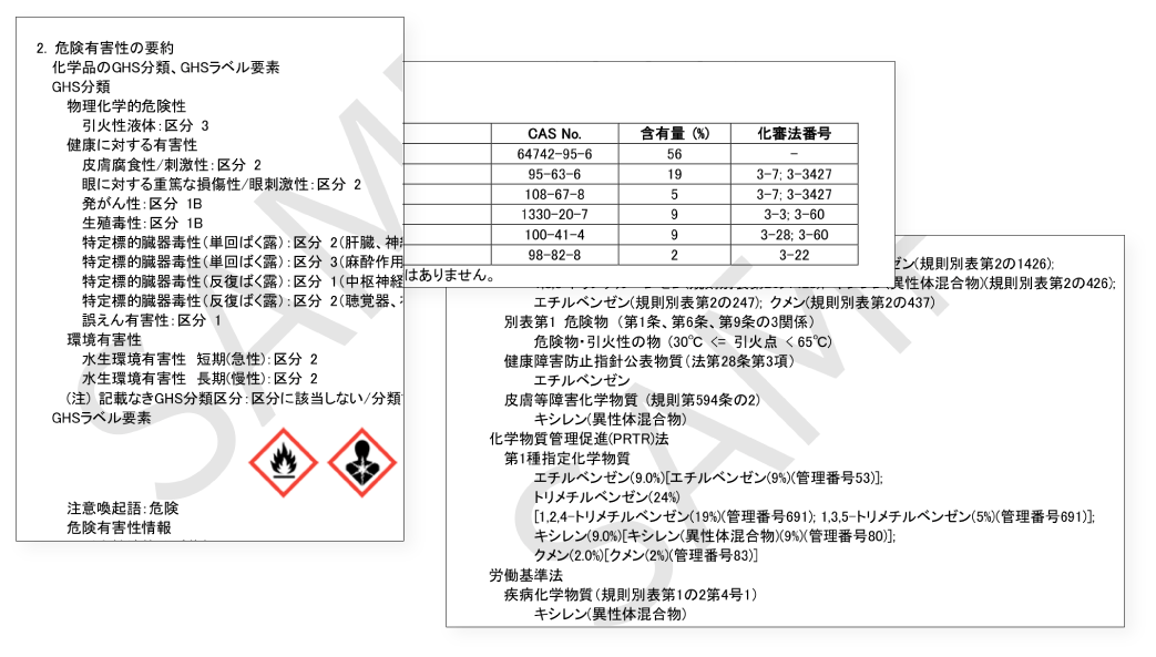 SDS簡単作成