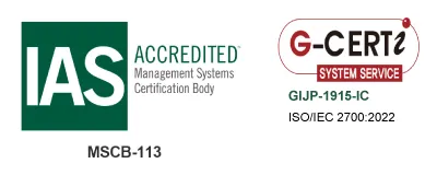 ISO/IEC 27001（ISMS）のロゴ